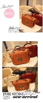 กระเป๋าแฟชั่นเกาหลี Luluhouse รุ่น L185-04hr นำเข้าจากร้านLuluhouseแท้100% ค่ะ ราคาถูก
